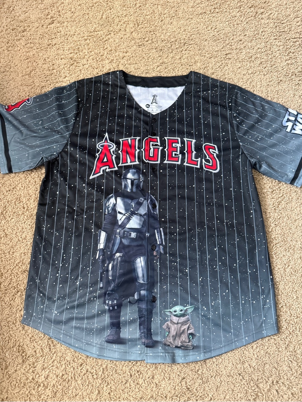 Angels x Mandalorian XL Graphic Jersey